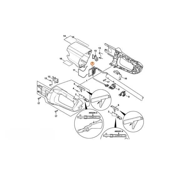 STIHL  Wiązka kabli 4852 440 3000